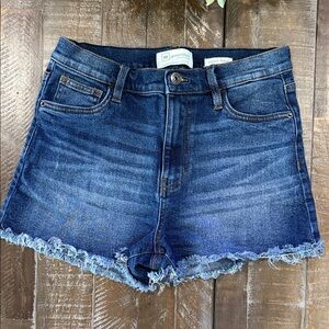 RE Generation by Celebrity Pinl "Beach Babe" High Rise Denim Shorts - Size 7/28